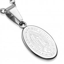 Čelični privjesak - medaljon sa Djevicom iz Guadalupea