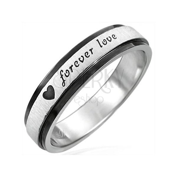Prsten od čelika sa crnim rubovima, Forever Love