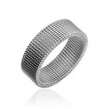 Mrežasti prsten od nehrđajućeg čelika