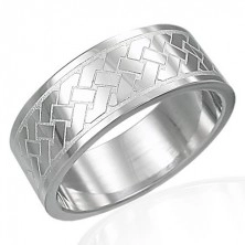 Prsten od nehrđajućeg čelika s keltskim čvorom