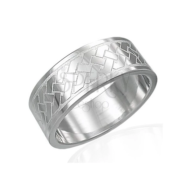 Prsten od nehrđajućeg čelika s keltskim čvorom
