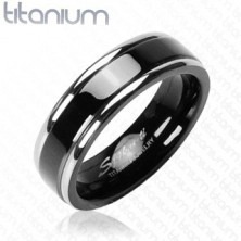 Prsten od titana, crna pruga
