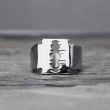 Žilet prsten od nehrđajućeg čelika