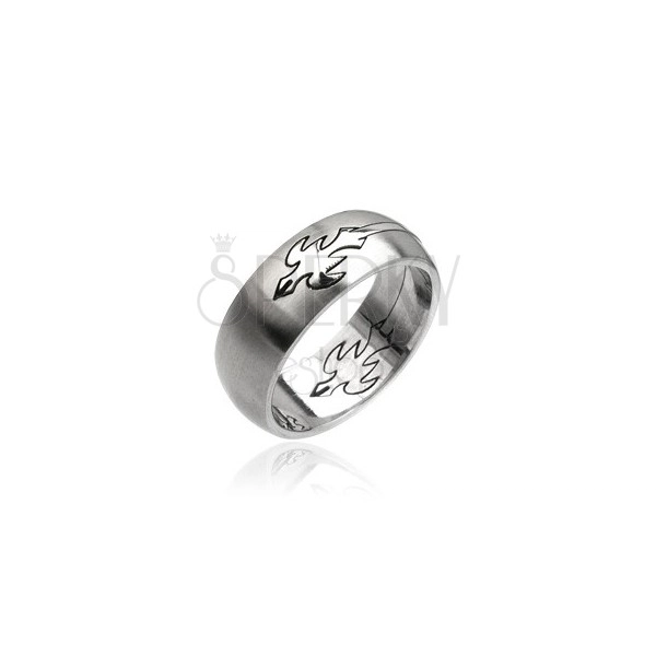 Prsten od nehrđajućeg čelika - leteći orao