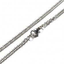 Ravni lančić od nehrđajućeg čelika - male karike