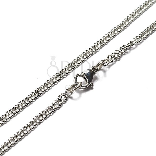 Ravni lančić od nehrđajućeg čelika - male karike