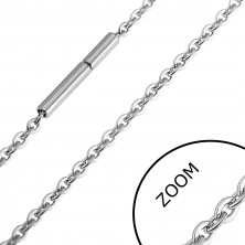 Čelični lančić - ovalne i duguljaste karike, 2,2 mm