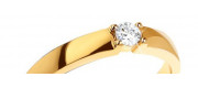 Zlatno zaručničko prstenje